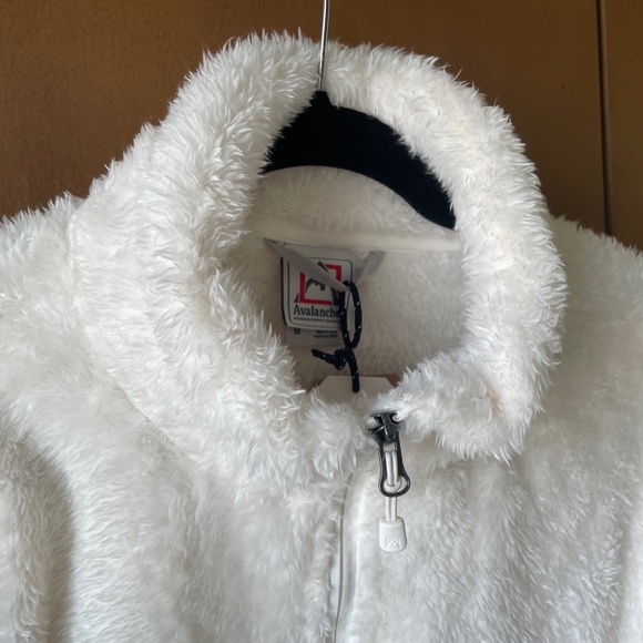 NEW! AVALANCHE Women's Sherpa Fuzzy Fleece Jacket MEDIUM - Picture 5 of 11
